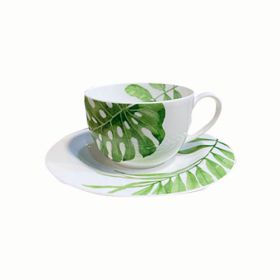 TAZA TE CON PLATO PLANT HOUSE