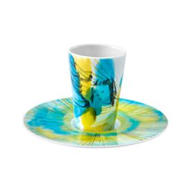 TAZA DE CAFE CON PLATO XVI ESCAPE GOAT