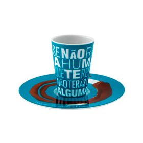 TAZA DE CAFE CON PLATO XXIX ESCAPE GOAT