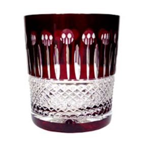 VASO BAJO DE CRISTAL RUBY