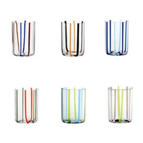 SET DE 6 VASOS BAJOS TIRACHE