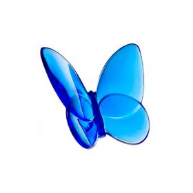 MARIPOSA DE CRISTAL BACCARAT AZUL