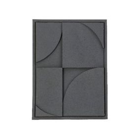 CUADRO PLAQUE GRIS