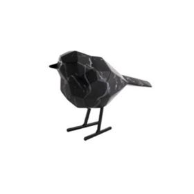 FIGURA DE PAJARO PEQUEÑO ESTILO MARMOL