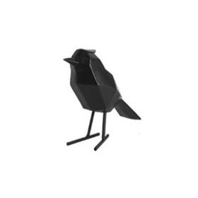 FIGURA DE PAJARO GRANDE NEGRO