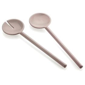 SALAD SERVERS TIFFANY TAUPE