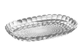 BANDEJA OVAL GRANDE TIFFANY GREY