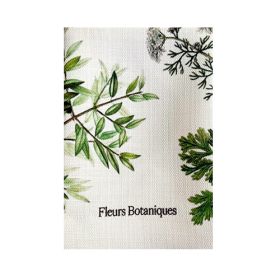 SET DE 4 SERVILLETAS DE TELA FLEURS BOTANIQUES