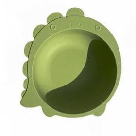 BOWL DE SILICON VERDE DINO